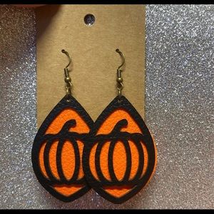 Pumpkin earrings